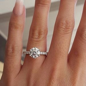 5⭐️ FAV BESTSELLER cubic zirconia solitaire ring